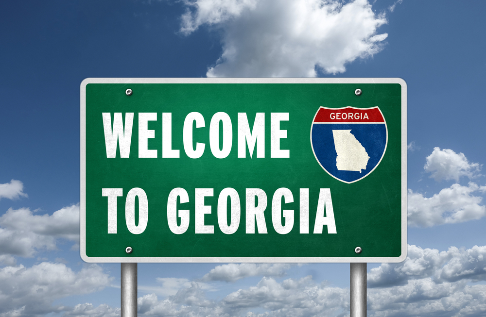 Georgia signpost