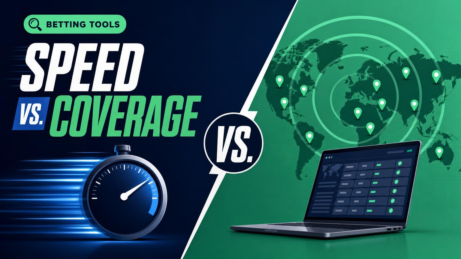 Arbitrage Betting Scanners Compared: Speed vs. Coverage Trade-Offs