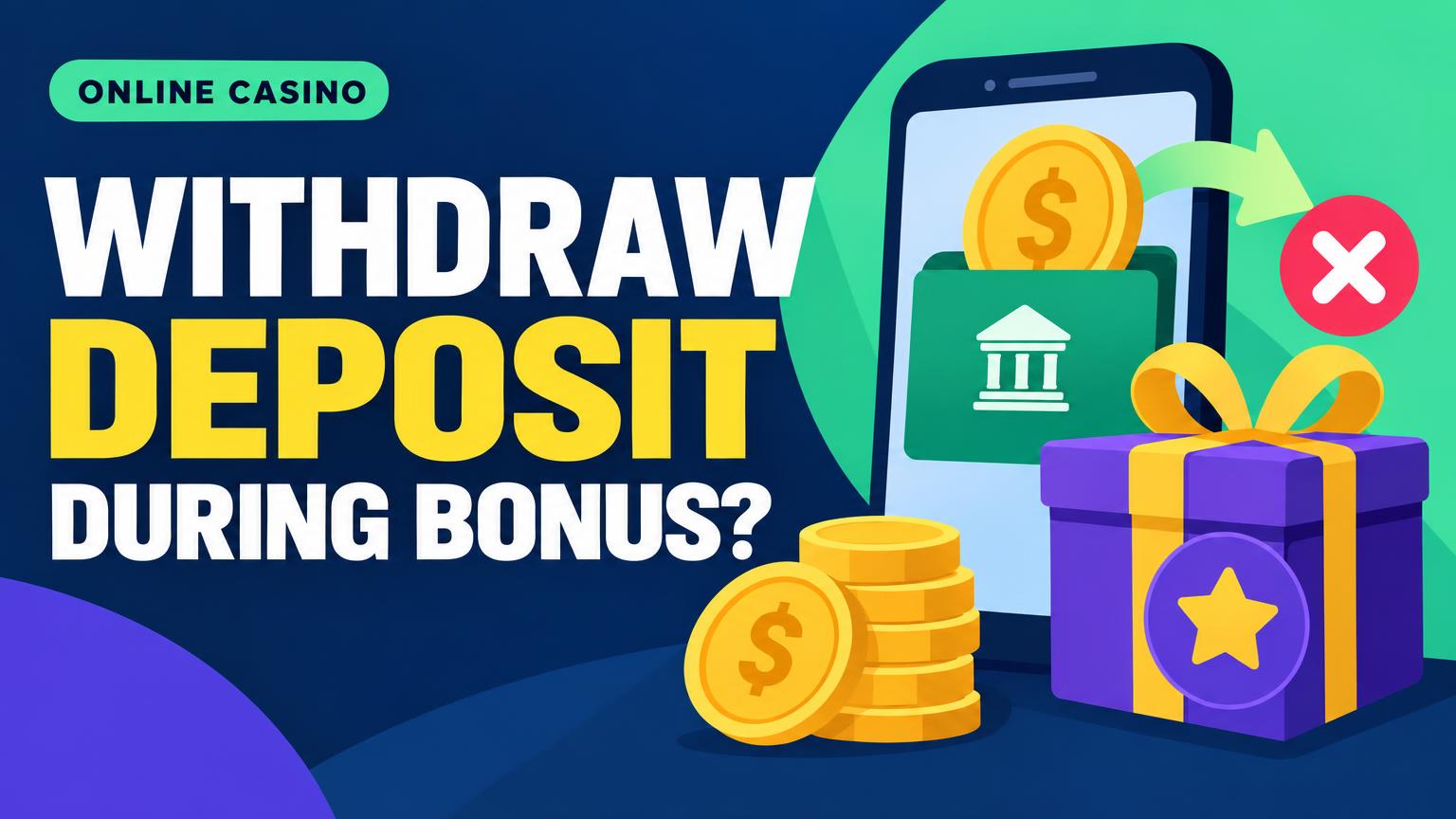 Can a Deposit Be Withdrawn While a Bonus Is Active?