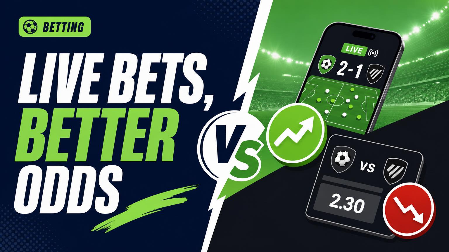 In-Play vs. Pre-Match Betting: When Live Wagering Beats Pre-Match Prices