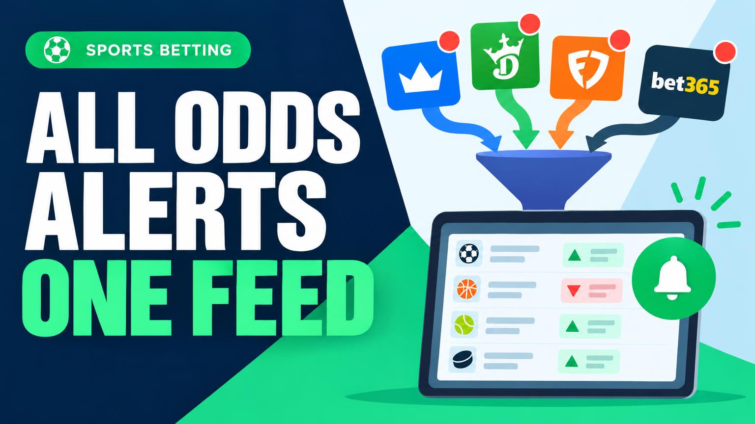 How to Combine Odds Alerts Into One Feed Without Missing Signals