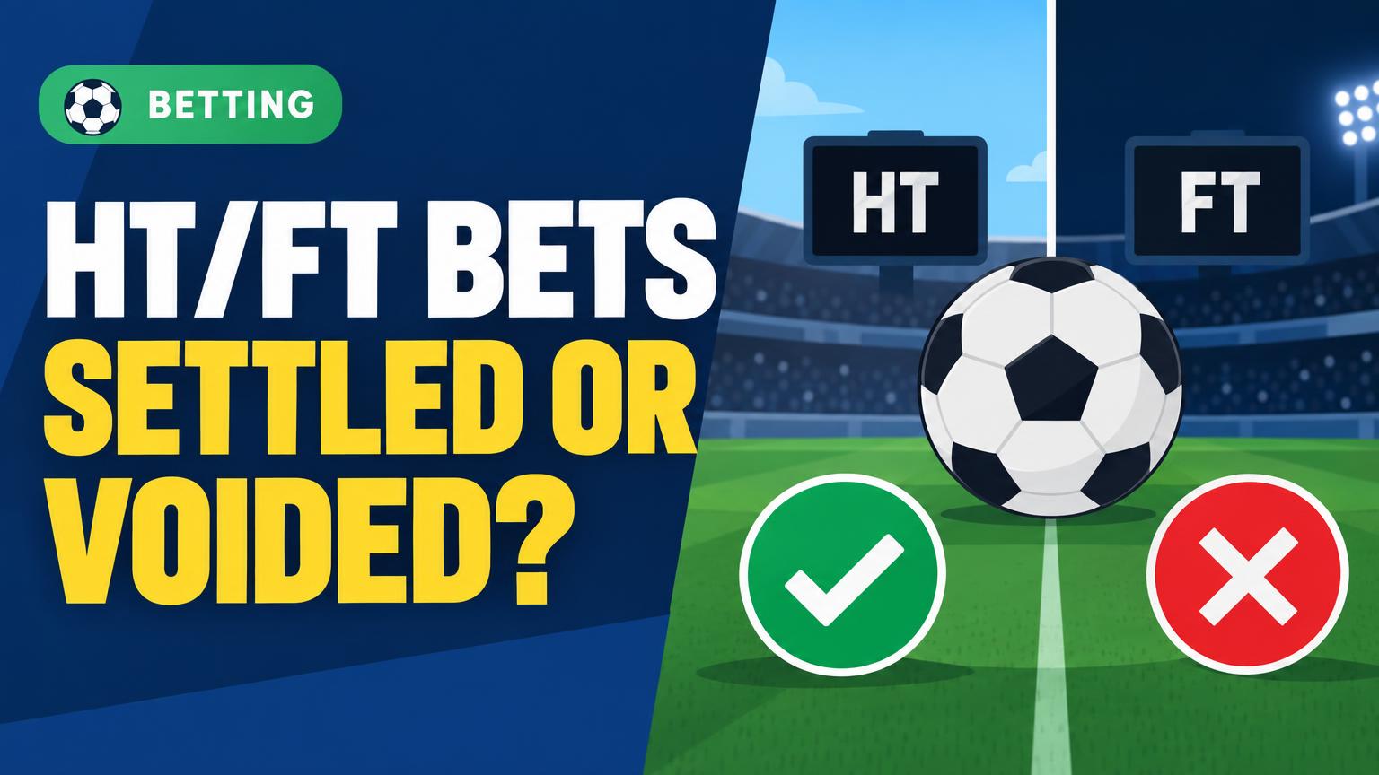 Half-Time/Full-Time Rules: When HT/FT Bets Are Settled or Voided