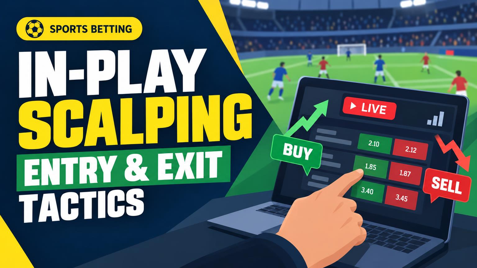 How to Scalp In-Play Betting Markets: Entry and Exit Tactics for Small Wins